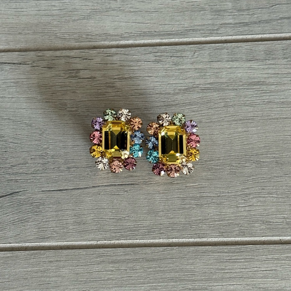 Loren Hope Gemma Studs in Pastel Multi